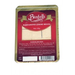 Bintelli Sade Çekme Helva (V) 60 gr Bintelli Sade Çekme Helva (V) 60 gr