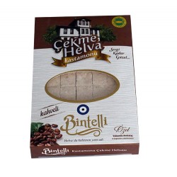 Bintelli Kahveli Çekme Helva (V) 250 gr Bintelli Kahveli Çekme Helva (V) 250 gr