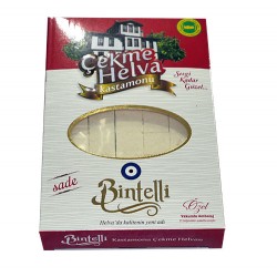 Bintelli Sade Çekme Helva (V) 250 gr Bintelli Sade Çekme Helva (V) 250 gr