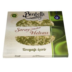 Bintelli Saray Helvası Antep Fıstıklı Çekme Helva (V) 400 gr Bintelli Saray Helvası Antep Fıstıklı Çekme Helva (V) 400 gr