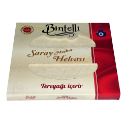Bintelli Saray Helvası Sade Çekme Helva (V) 400 gr Bintelli Saray Helvası Sade Çekme Helva (V) 400 gr