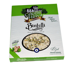Bintelli Antep Fıstıklı Çekme Helva (V) 500 gr Bintelli Antep Fıstıklı Çekme Helva (V) 500 gr